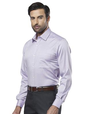 purple solid formal shirt - 17766805 - Standard Image - 2