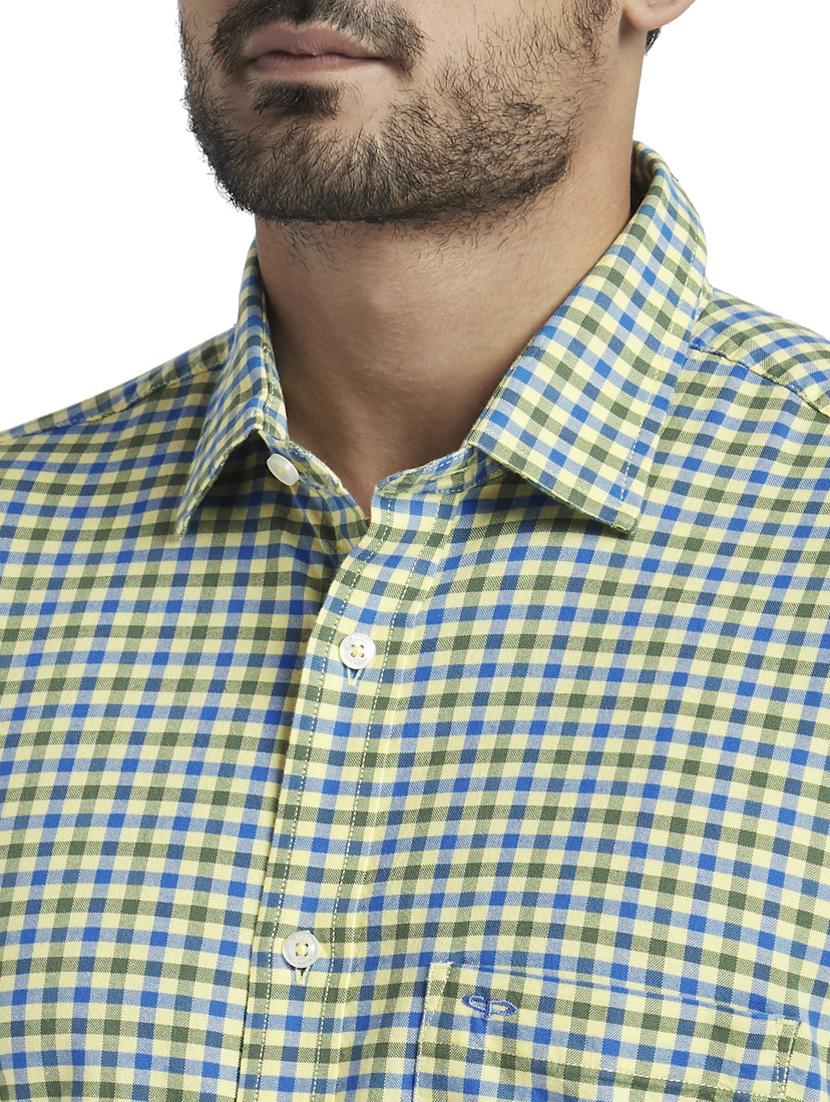 green checkered casual shirt - 17766853 - Zoom Image - 5