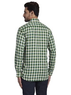 green checkered casual shirt - 17766865 - Standard Image - 3