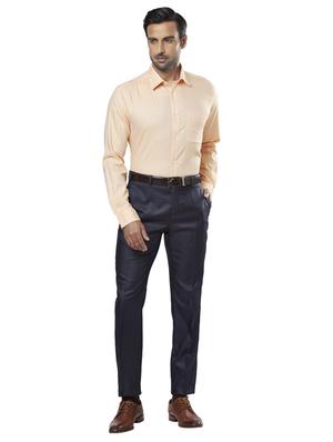 peach self design formal shirt - 17766892 - Standard Image - 4