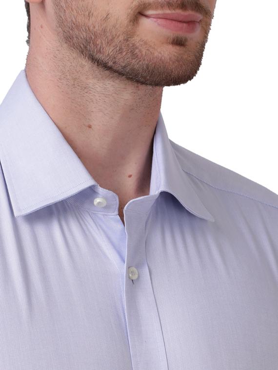 blue self design formal shirt - 17766951 - Zoom Image - 5