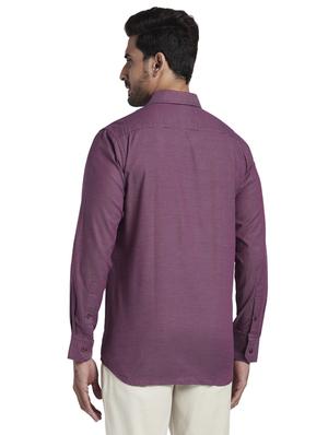maroon printed casual shirt - 17766954 - Standard Image - 3
