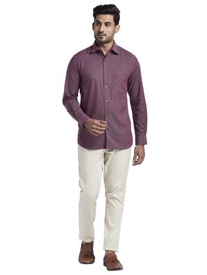 maroon printed casual shirt - 17766954 - Standard Image - 4