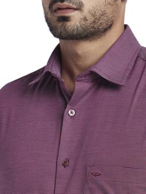 maroon printed casual shirt - 17766954 - Standard Image - 5