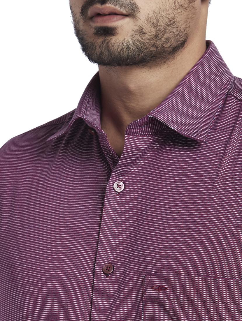 maroon printed casual shirt - 17766954 - Zoom Image - 5