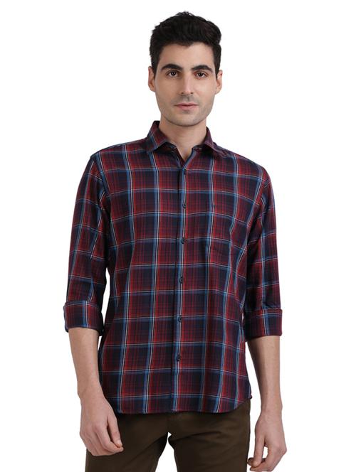 black checkered casual shirt - 17767008 - Standard Image - 1