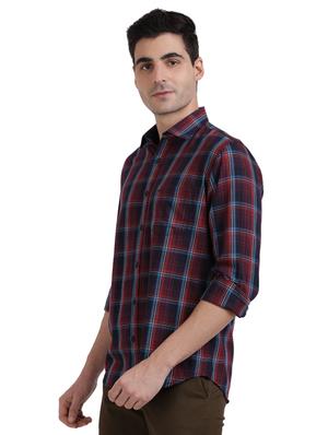 black checkered casual shirt - 17767008 - Standard Image - 2
