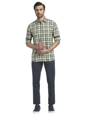 green checkered casual shirt - 17767026 - Standard Image - 4