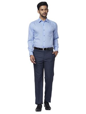 blue striped formal shirt - 17767035 - Standard Image - 4