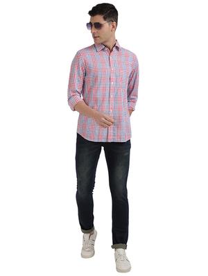 red checkered casual shirt - 17767047 - Standard Image - 4
