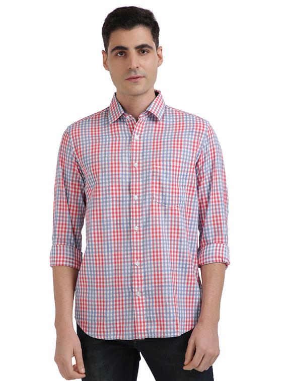 red checkered casual shirt - 17767047 - Zoom Image - 1
