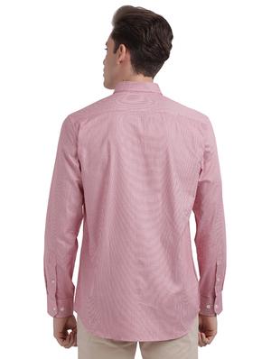 red self design casual shirt - 17767074 - Standard Image - 3