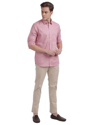 red self design casual shirt - 17767074 - Standard Image - 4