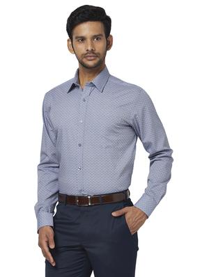 grey self design formal shirt - 17767091 - Standard Image - 2