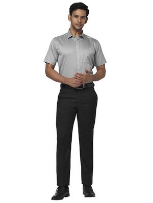 grey striped formal shirt - 17767181 - Standard Image - 4