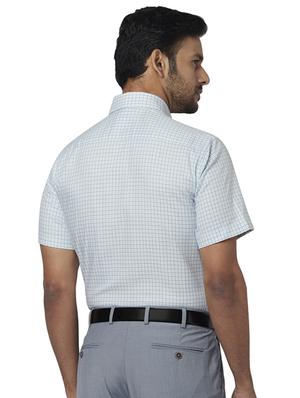 green checkered formal shirt - 17767235 - Standard Image - 3