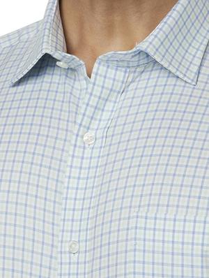 green checkered formal shirt - 17767235 - Standard Image - 5