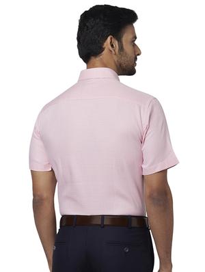 pink checkered formal shirt - 17767240 - Standard Image - 3