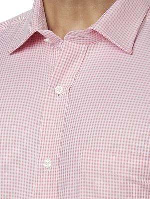 pink checkered formal shirt - 17767240 - Standard Image - 5