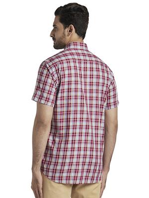 red checkered casual shirt - 17767243 - Standard Image - 3