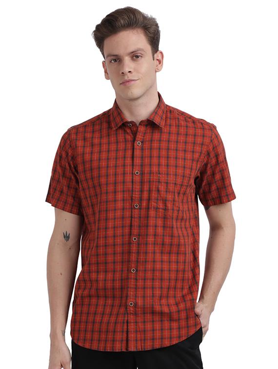 red checkered casual shirt - 17767287 - Zoom Image - 1