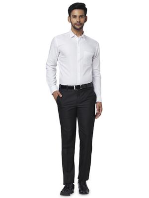 white self design formal shirt - 17767371 - Standard Image - 4