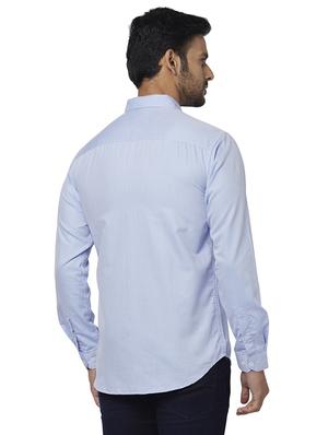 blue checkered casual shirt - 17767436 - Standard Image - 3