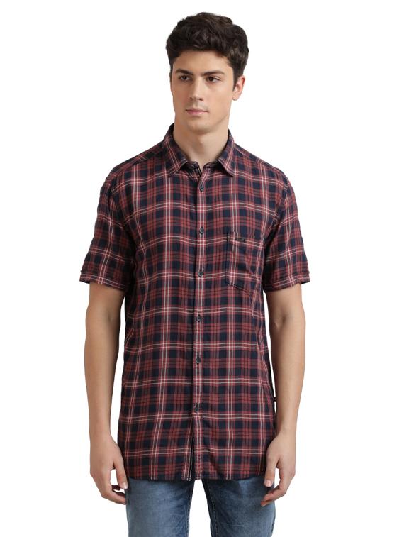 red checkered casual shirt - 17767515 - Zoom Image - 1