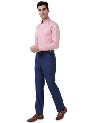 pink solid formal shirt - 17767568 - Standard Image - 4