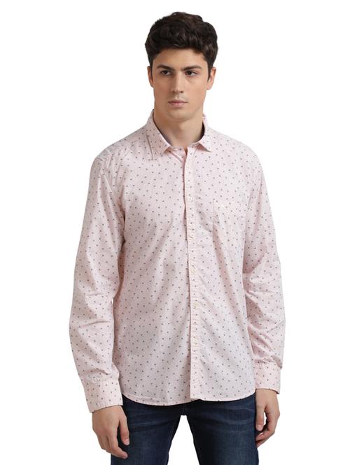 pink printed casual shirt - 17767707 - Standard Image - 1
