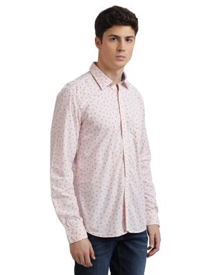 pink printed casual shirt - 17767707 - Standard Image - 2
