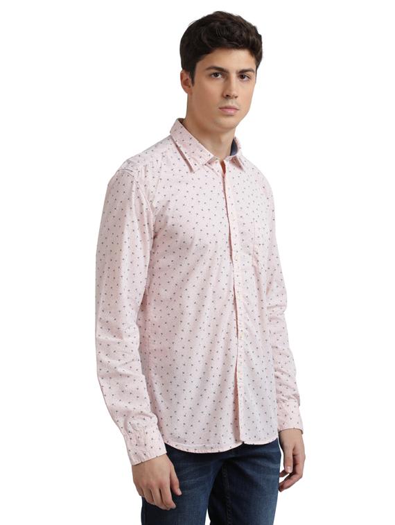 pink printed casual shirt - 17767707 - Zoom Image - 2
