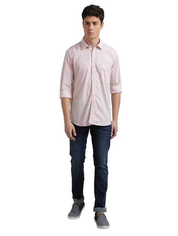 pink printed casual shirt - 17767707 - Zoom Image - 4