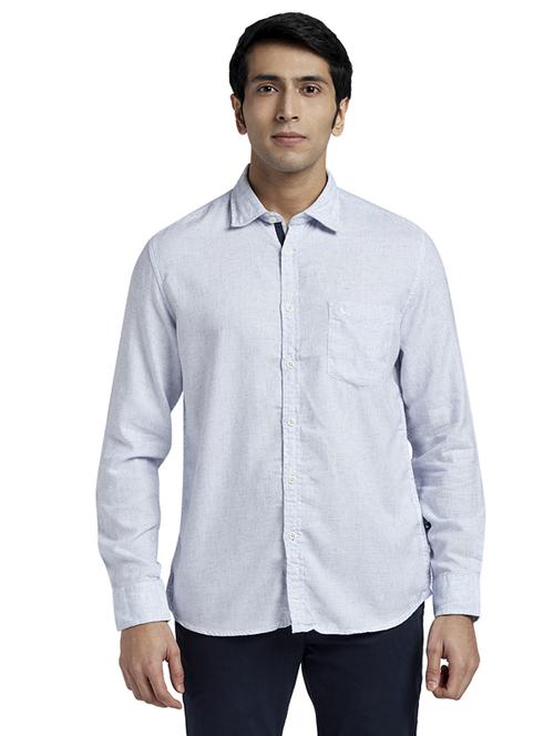 blue checkered casual shirt - 17767714 - Standard Image - 1