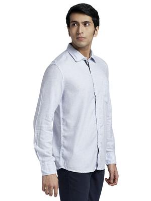 blue checkered casual shirt - 17767714 - Standard Image - 2