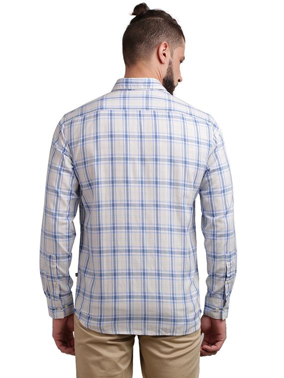 white checkered casual shirt - 17767958 - Zoom Image - 4