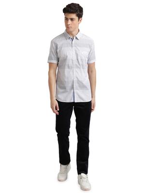 white checkered casual shirt - 17768158 - Standard Image - 4