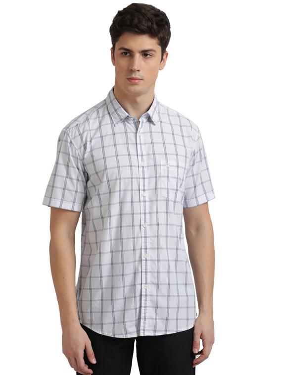 white checkered casual shirt - 17768159 - Zoom Image - 1