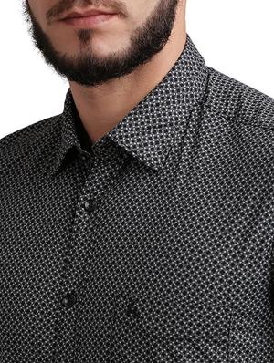 black printed casual shirt - 17768189 - Standard Image - 5