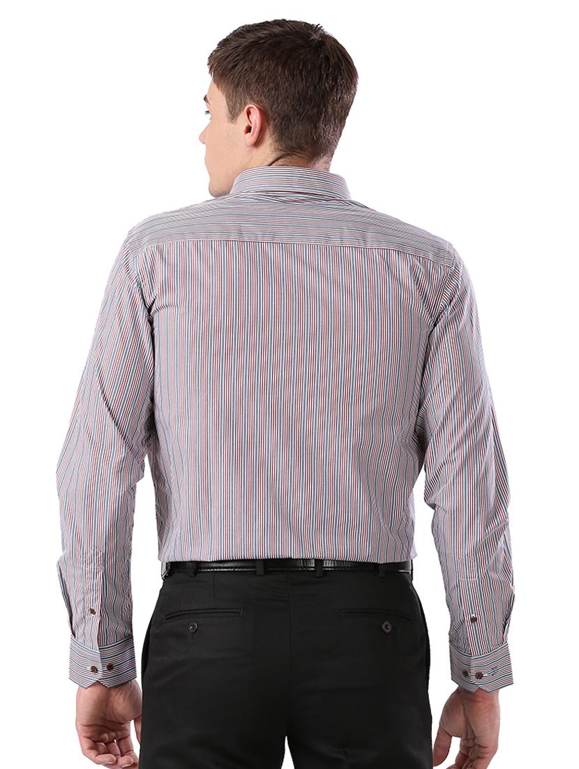 red striped formal shirt - 17768231 - Zoom Image - 3