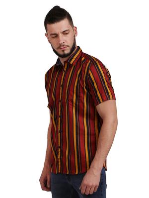 red striped casual shirt - 17768261 - Standard Image - 2