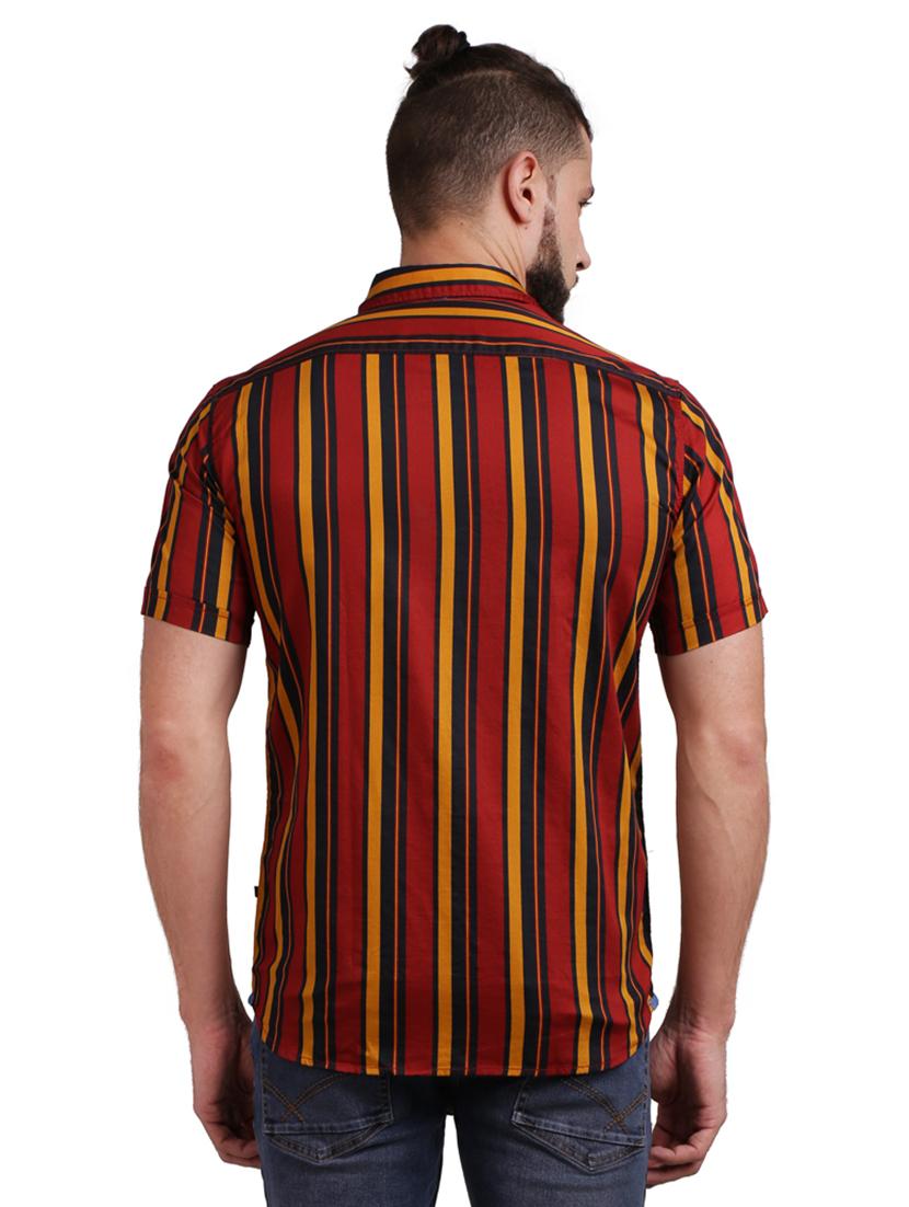 red striped casual shirt - 17768261 - Zoom Image - 3