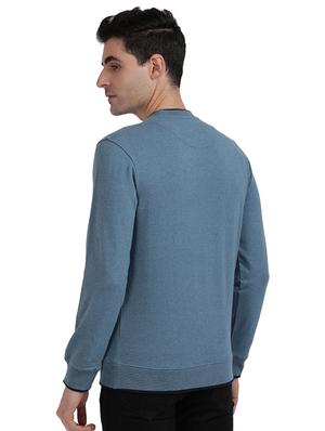 green printed acrylic pullover - 17768318 - Standard Image - 3