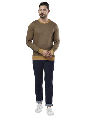 brown checkered acrylic pullover - 17768343 - Standard Image - 4