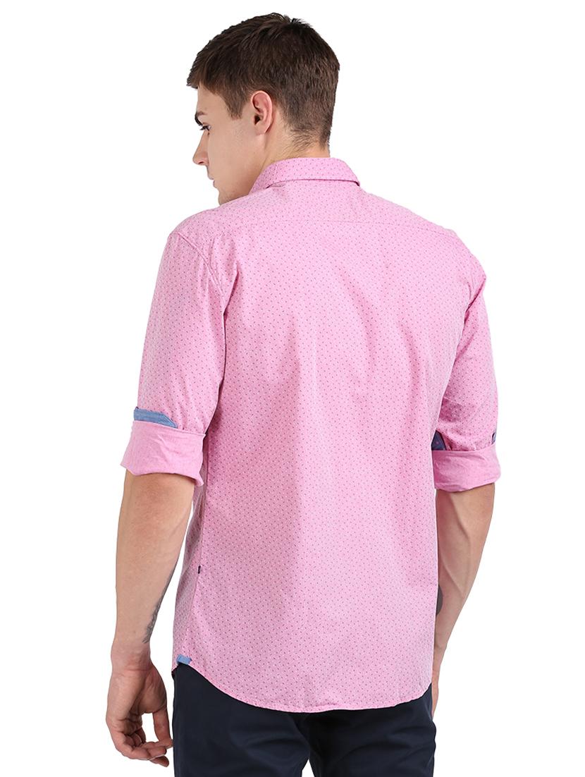 pink printed casual shirt - 17768353 - Zoom Image - 3