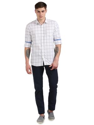 white checkered casual shirt - 17768391 - Standard Image - 4