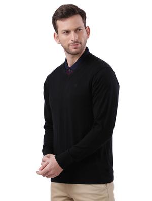black solid pullover - 17768422 - Standard Image - 2