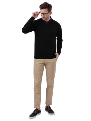black solid pullover - 17768422 - Standard Image - 4