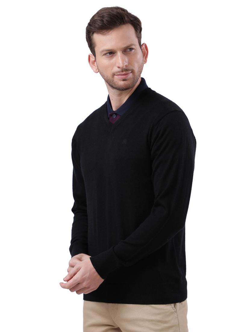 black solid pullover - 17768422 - Zoom Image - 2