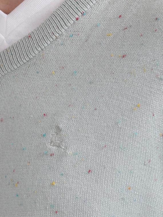 grey melange acrylic pullover - 17768453 - Zoom Image - 5